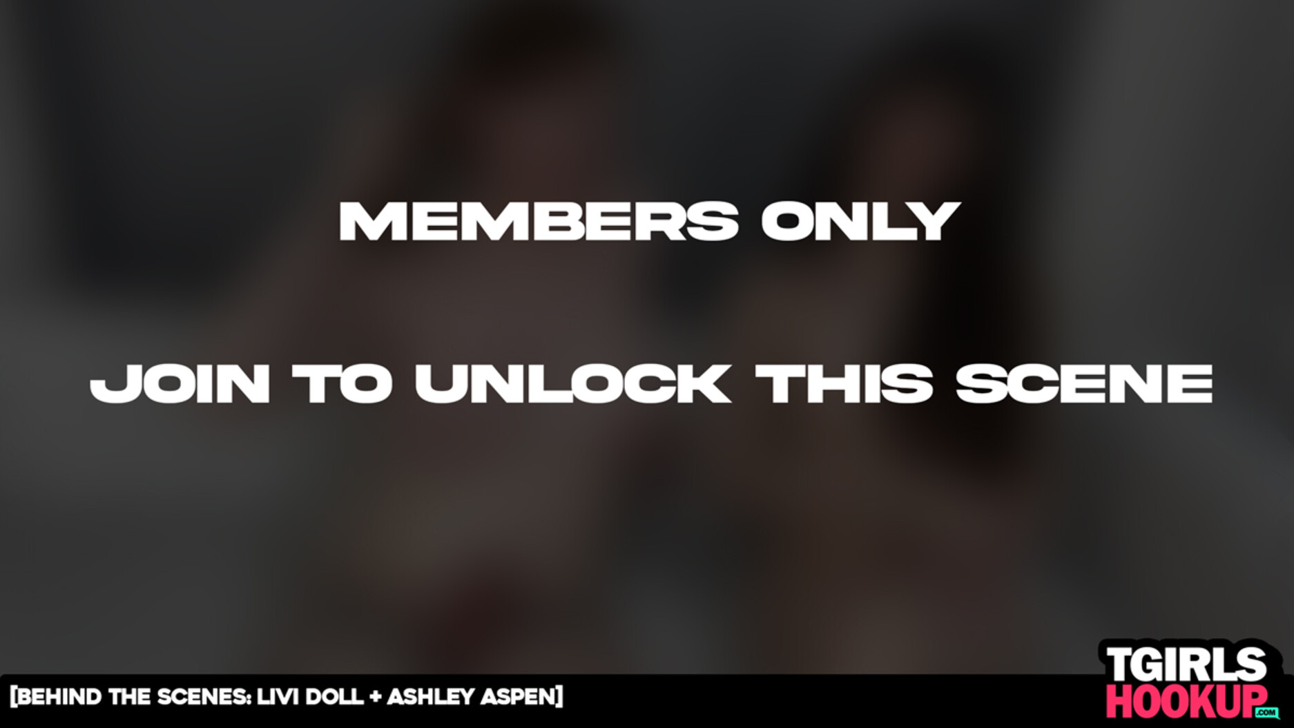 Behind the Scenes: Livi Doll + Ashley Aspen!