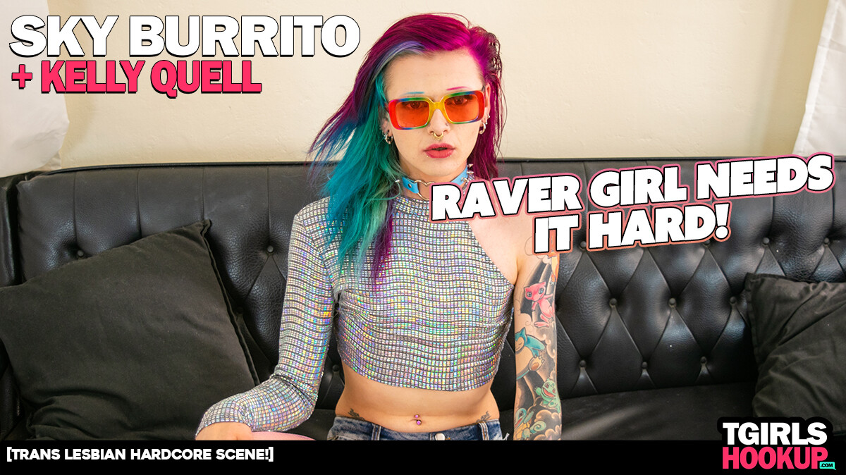 Raver Girl Needs it Hard!