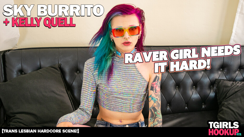 Raver Girl Needs it Hard!