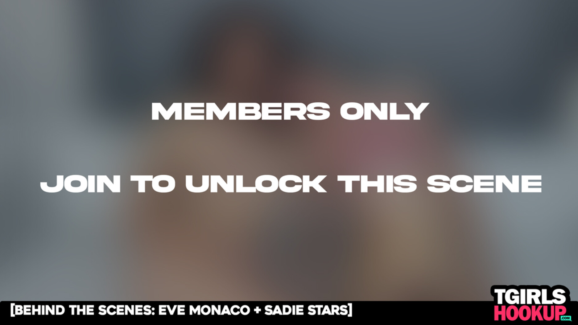 Behind the Scenes: Eve Monaco + Sadie Stars!