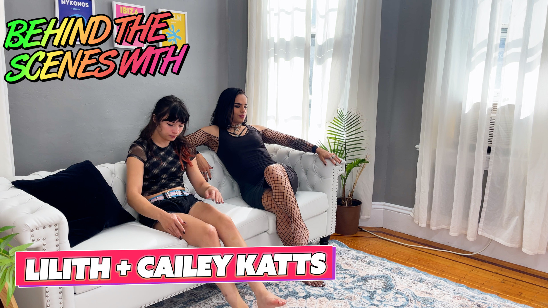 Behind The Scenes: Lilith Demoness + Cailey Katts