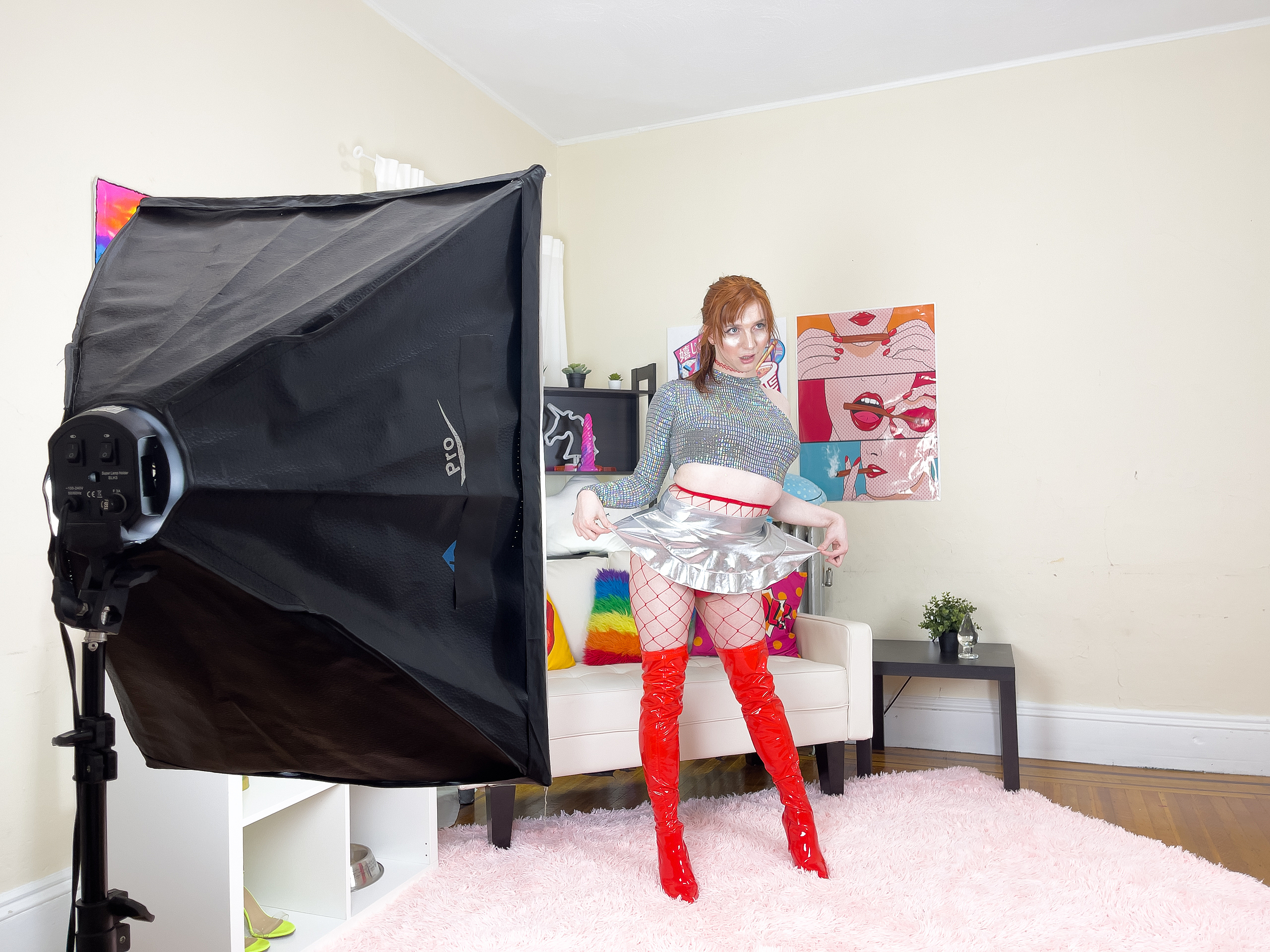 Behind the Scenes W/ Sabina Steele & Avery Angel!